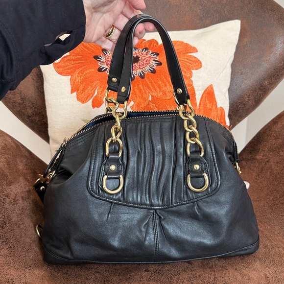 COACH LEATHER MADISON BAG 2017 - Picture 7 of 11